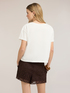 T-shirt con ricamo ciliegie image number 1