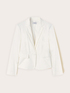 Blazer sartoriale in misto cotone image number 4
