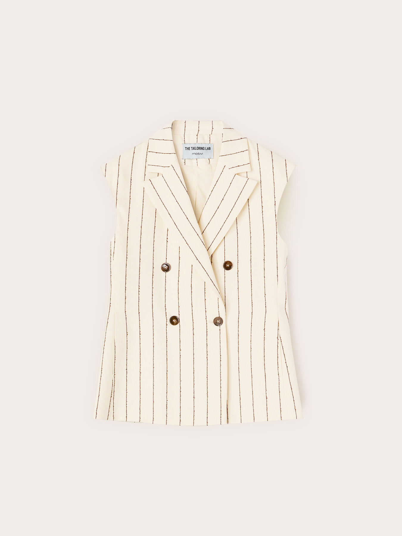 Gilet gessato The Tailoring Lab image number 5