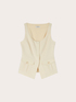 Gilet fitted con bottoni image number 4