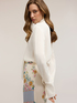 Camicia in georgette con sciarpa image number 3