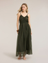 Vestito lungo in mussola misto lyocell image number 2