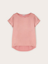 T-shirt bimaterica misto cotone image number 3