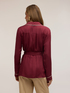 Camicia in twill di viscosa con profili a contrasto image number 1
