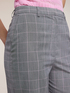 Pantaloni palazzo fantasia principe di Galles image number 3