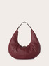 Borsa a tracolla hobo con nappine image number 2