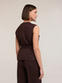 Gilet sahariana misto lino lyocell image number 1