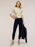Maglia a righe chevron in misto viscosa image number 2