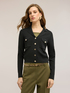Cardigan corto in maglia image number 1