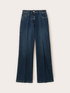 Jeans palazzo a vita alta image number 4