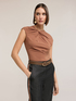 Top in jersey con nodo image number 1
