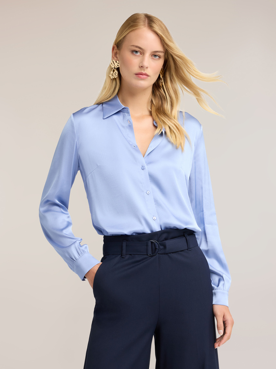 Camicia in raso