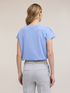 T-shirt bimaterica misto cotone image number 1