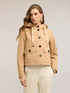 Parka corto misto cotone con cappuccio image number 2