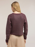 Maglia con lavorazione a rete lurex image number 1